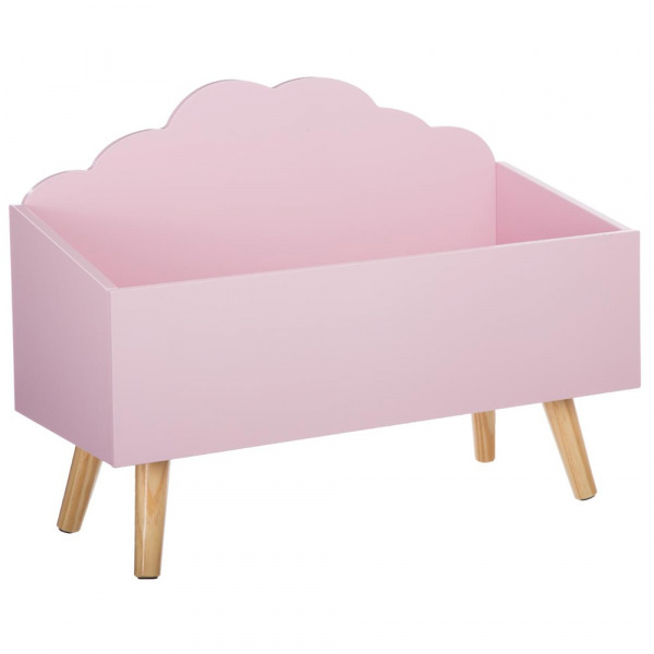 Coffre à jouet nuage rose Atmosphera for kids