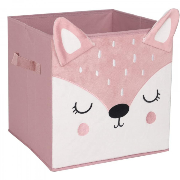 Cube de rangement 29x29 cm biche Atmosphera for kids