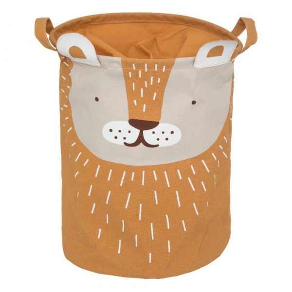 Panier de rangement lion h40 Atmosphera for kids