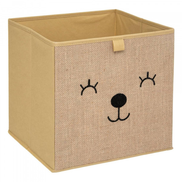 Cube de rangement 29x29 cm ourson Atmosphera for kids