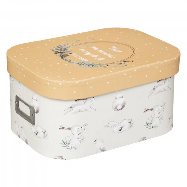 Lot de 3 boîtes de rangement forêt Atmosphera for kids