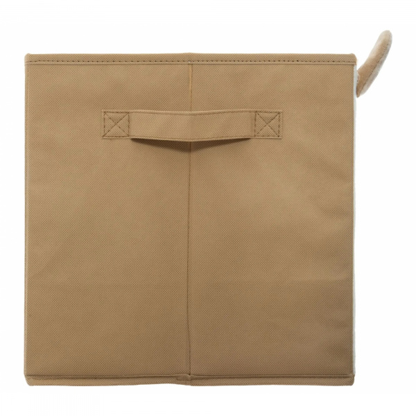 Cube de rangement 29x29 cm rose étoiles blanches Atmosphera for kids