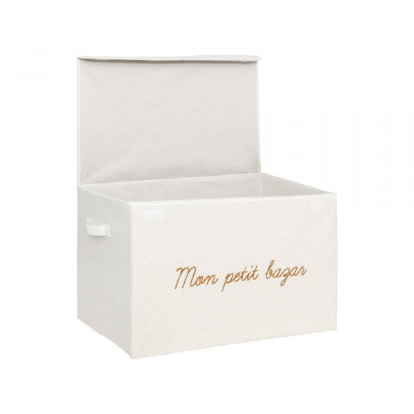 Coffre de rangement bouclette 36x58 Atmosphera for kids