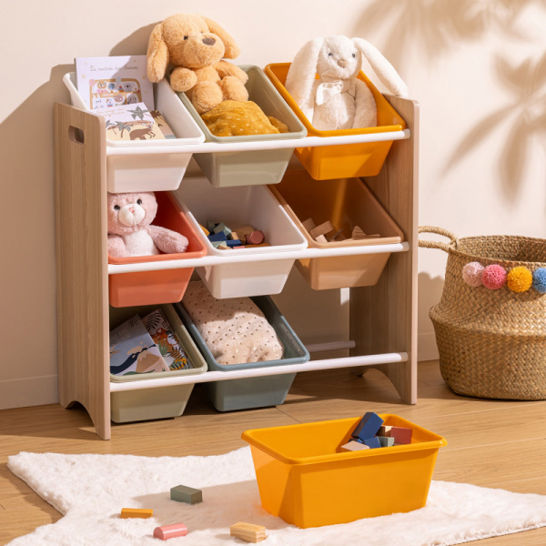 Meuble de rangement play avec 9 bacs Atmosphera for kids