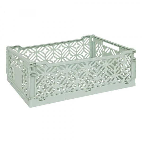 Cagette pliante arry 40 x 30 x 15 cm vert Atmosphera for kids