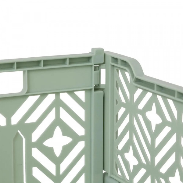 Cagette pliante arry 40 x 30 x 15 cm vert Atmosphera for kids
