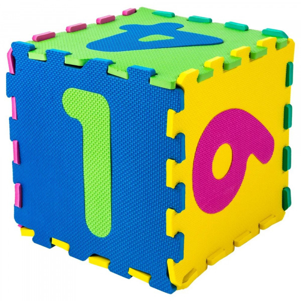 Tapis d'éveil mousse marelle 10 dalles Atmosphera for kids