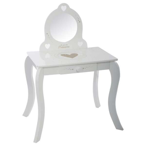 Coiffeuse et tabouret princesse Atmosphera for kids