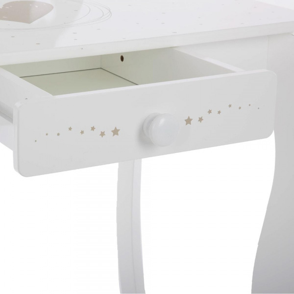 Coiffeuse et tabouret princesse Atmosphera for kids