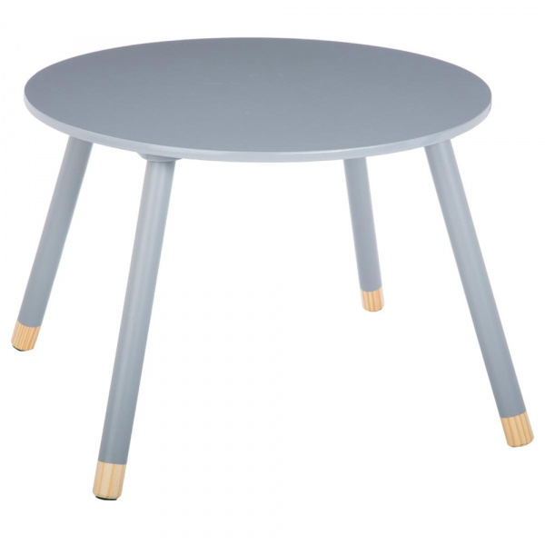 Table enfant douceur grise Atmosphera for kids