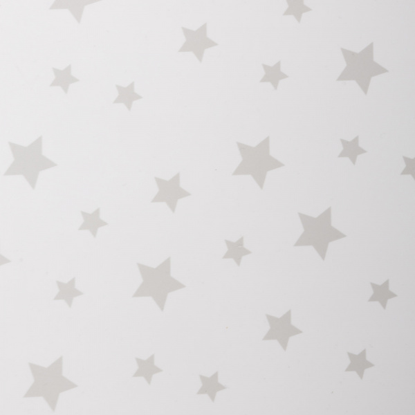Table enfant douceur blanche étoiles grises Atmosphera for kids