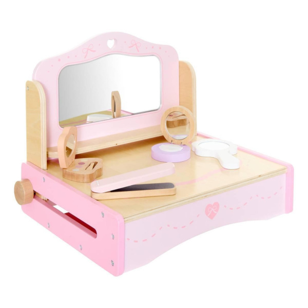 Coiffeuse enfant en bois elia avec accessoires Atmosphera for kids