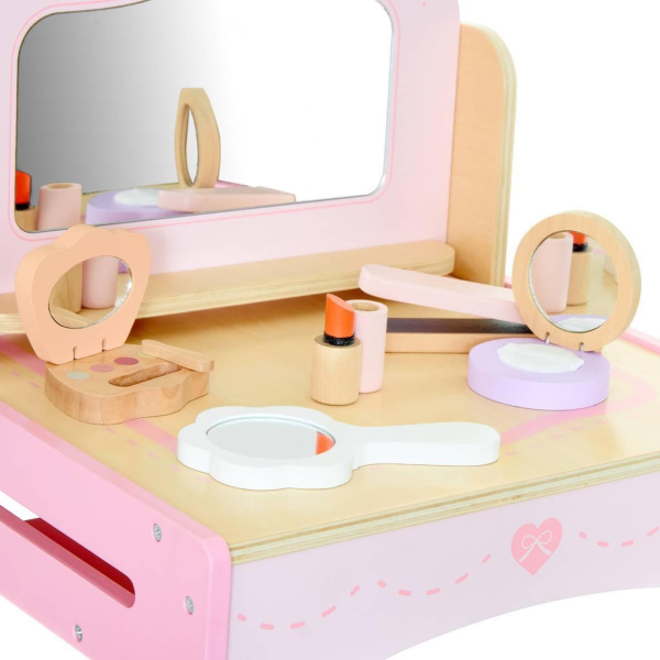 Coiffeuse enfant en bois elia avec accessoires Atmosphera for kids