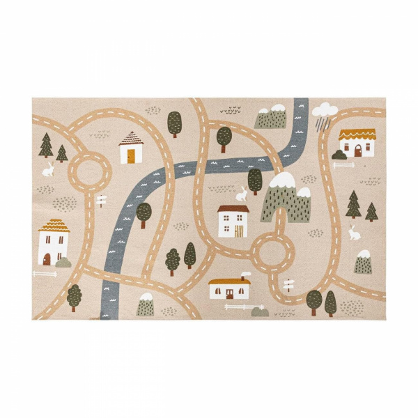 Tapis enfant 100x150 cm route Atmosphera for kids