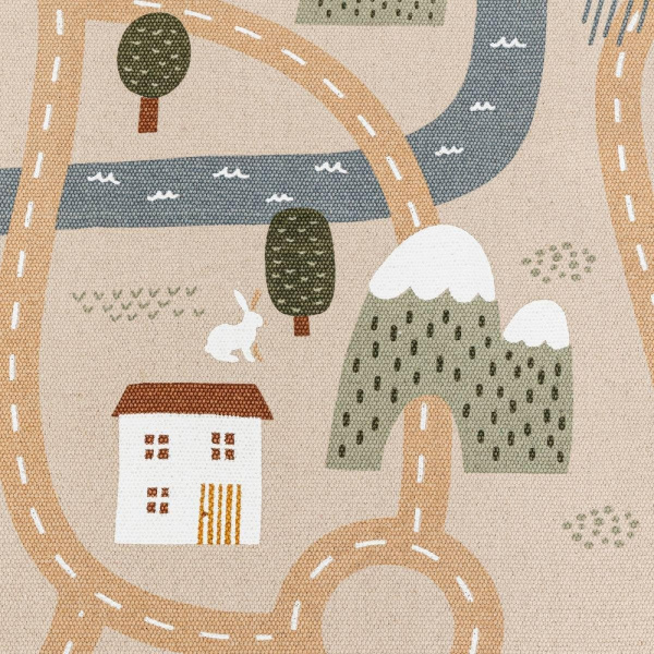 Tapis enfant 100x150 cm route Atmosphera for kids
