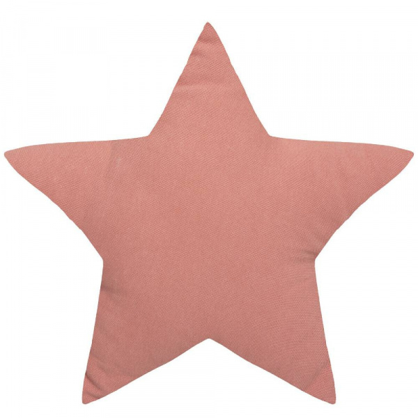 Coussin enfant oya étoile rose terracotta Atmosphera for kids