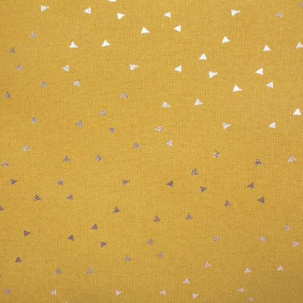 Coussin enfant oya étoile jaune moutarde Atmosphera for kids