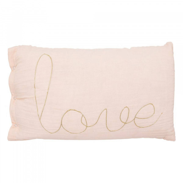Coussin enfant lili 50x30 cm love Atmosphera for kids