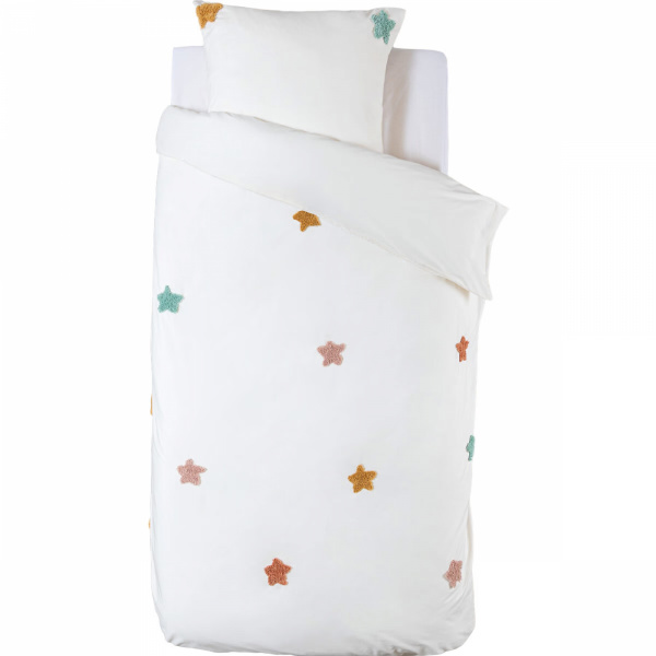 Parure de lit enfant 140x200 cm étoile Atmosphera for kids