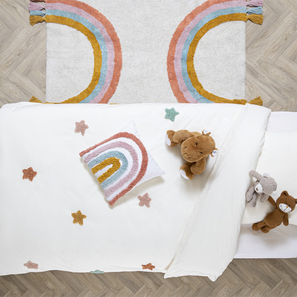 Parure de lit enfant 140x200 cm étoile Atmosphera for kids