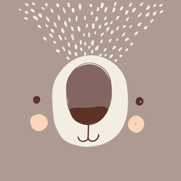 Parure de lit enfant 140x200 cm ours Atmosphera for kids