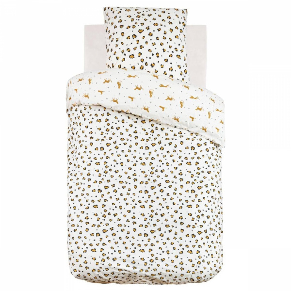 Parure de lit enfant 140x200 cm léopard Atmosphera for kids