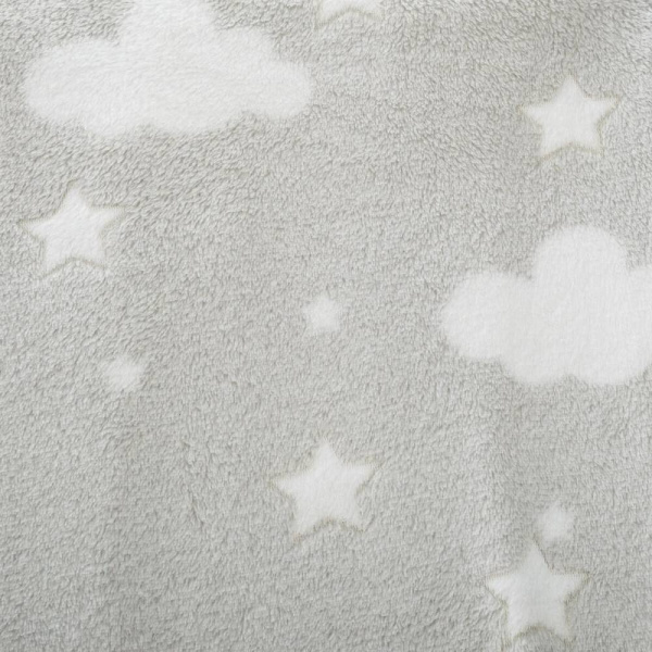 Plaid enfant gris souris Atmosphera for kids