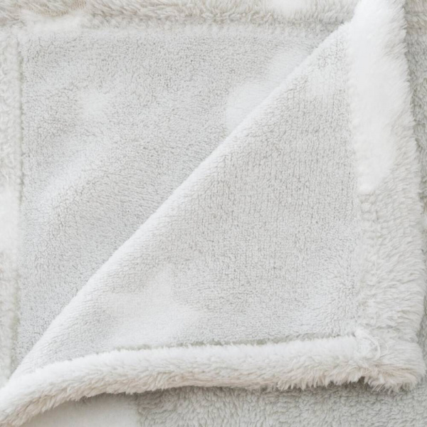 Plaid enfant gris souris Atmosphera for kids