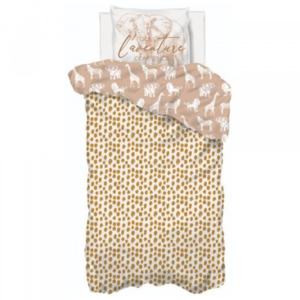 Parure de lit enfant 140x200 cm savane Atmosphera for kids