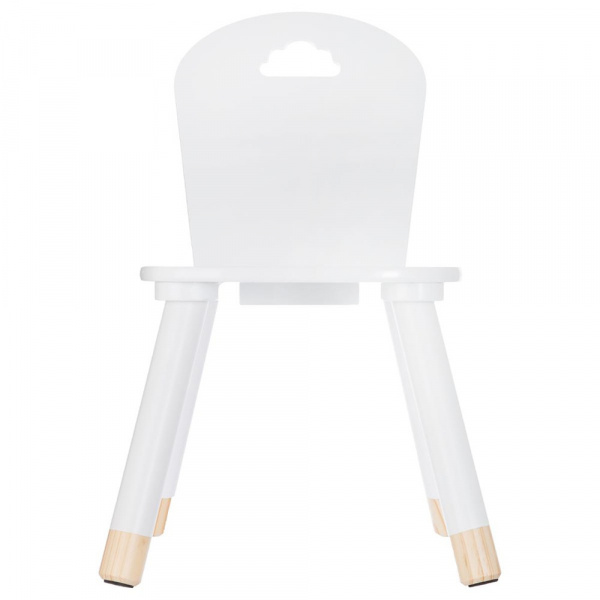 Chaise enfant douceur blanche Atmosphera for kids