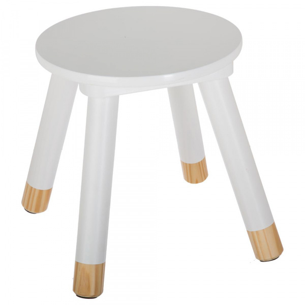 Tabouret douceur blanc Atmosphera for kids