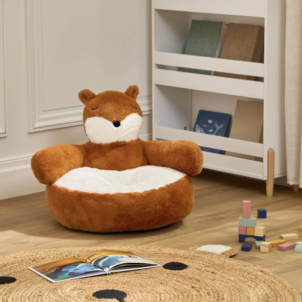 Fauteuil enfant zafa renard Atmosphera for kids