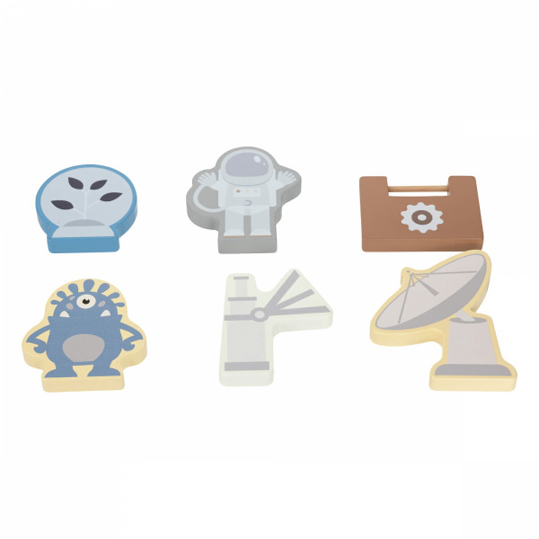 Jeu en bois fusée Atmosphera for kids