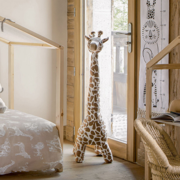 Peluche géante girafe h100 cm Atmosphera for kids