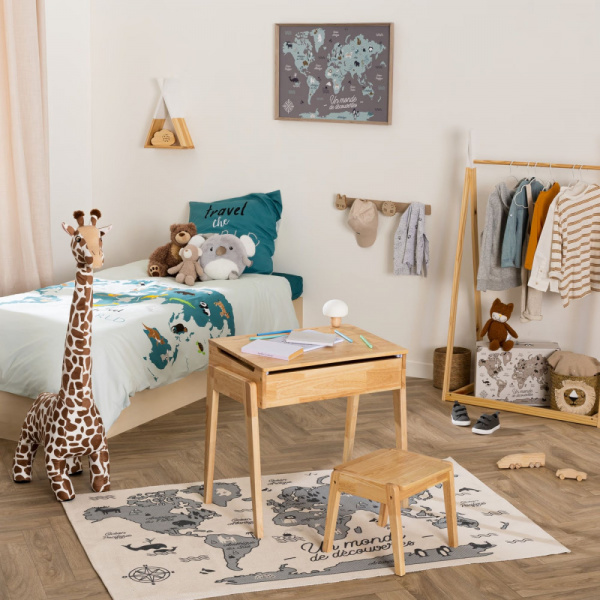 Peluche géante girafe h100 cm Atmosphera for kids
