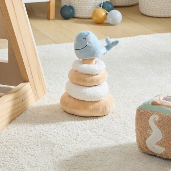 Tour à empiler en tissu noa mer Atmosphera for kids