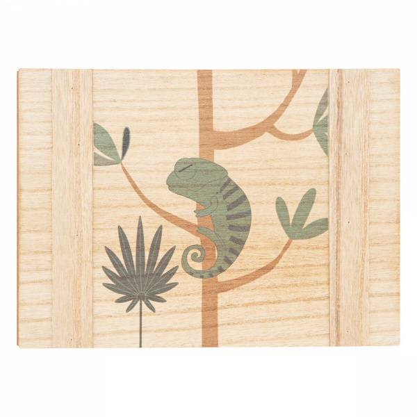 Lot de 3 cagettes de rangement jungle Atmosphera for kids