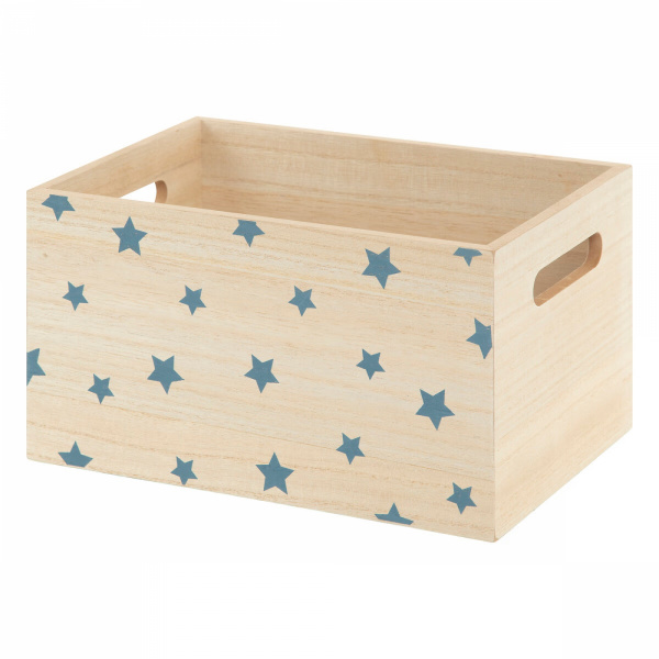 Lot de 3 cagettes de rangement étoile Atmosphera for kids