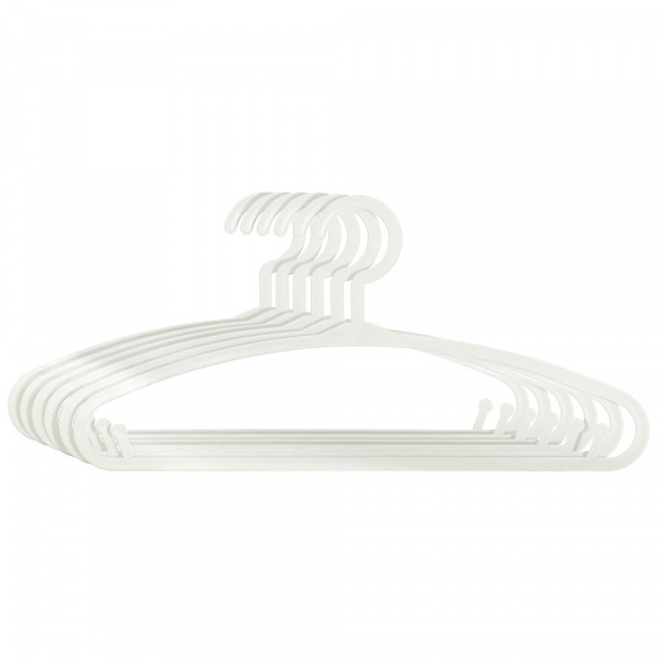 Lots de 6 cintres enfant blanc Atmosphera for kids