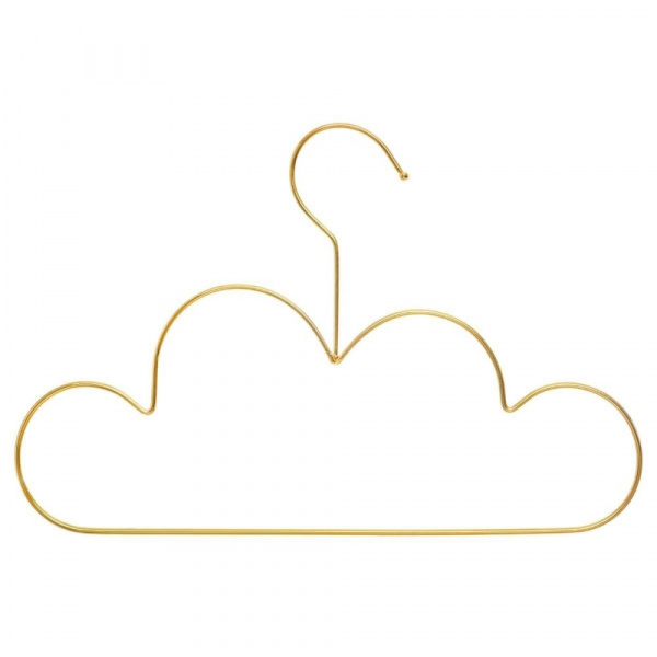 Lot de 3 cintres nuage doré Atmosphera for kids