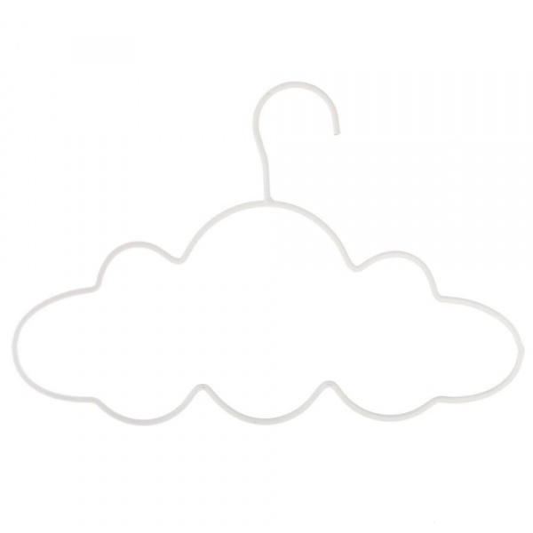 Lot de 3 cintres enfant nuage - modèle aléatoire Atmosphera for kids