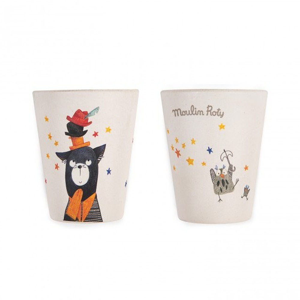 Coffret Repas Bambou Les Moustaches De Moulin Roty Sur Allobebe
