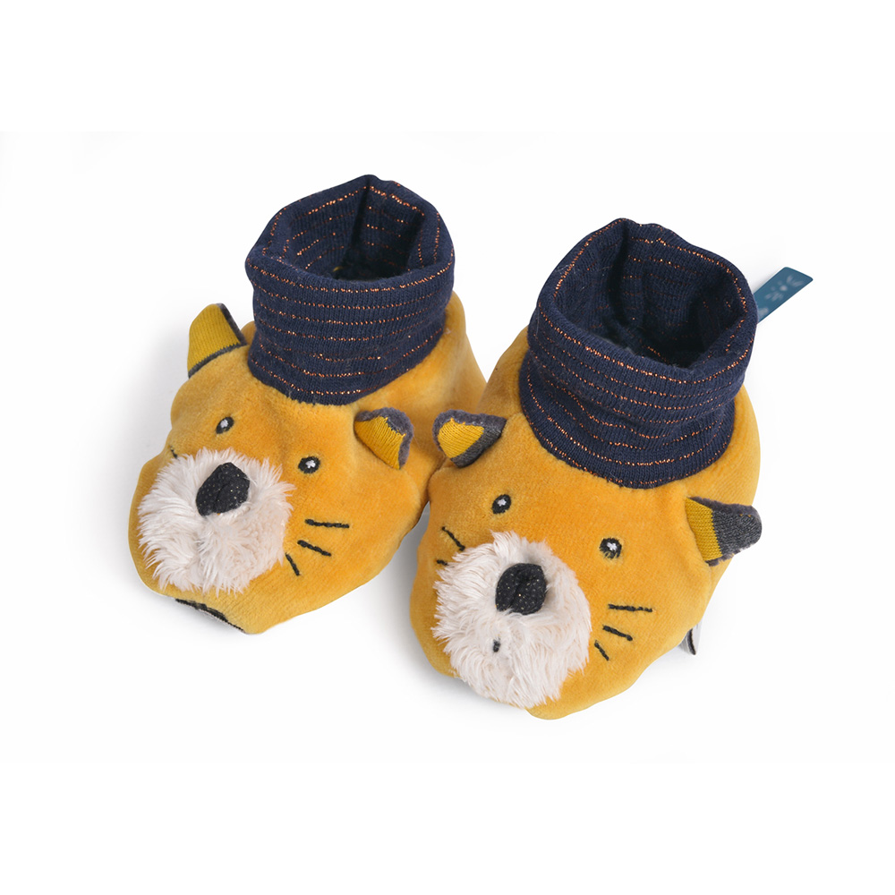 Chaussons Bebe Chat Moutarde Lulu Les Moustaches De Moulin Roty Sur Allobebe Chaussons Bebe Chat Moutarde Lulu Les Moustaches De Moulin Roty Sur Allobebe