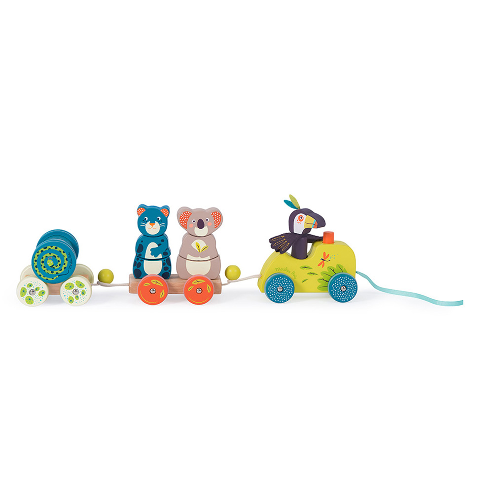 Jouet D Eveil Bebe Train D Activites A Tirer Dans La Jungle De Moulin Roty Sur Allobebe Jouet D Eveil Bebe Train D Activites A Tirer Dans La Jungle De Moulin Roty Sur Allobebe