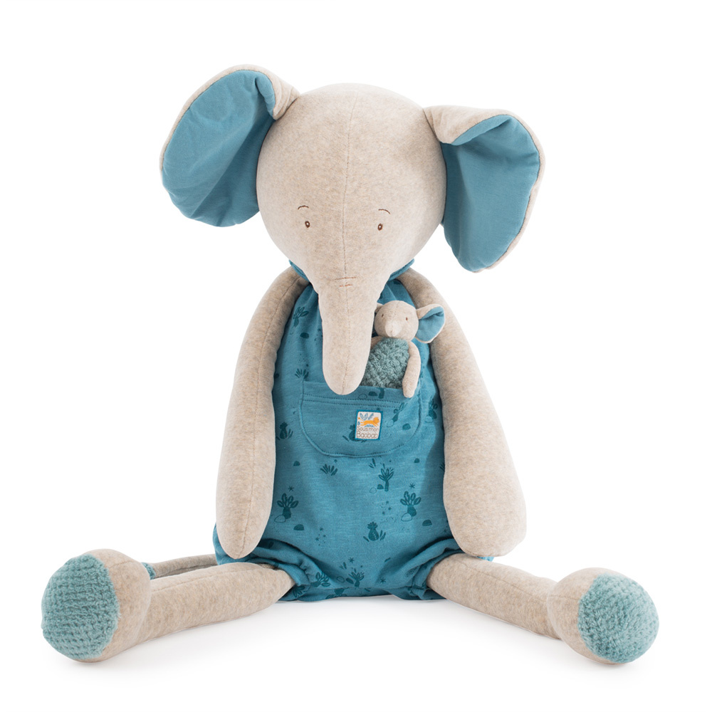Peluche Bebe Elephant Geant Sous Mon Baobab De Moulin Roty Sur Allobebe