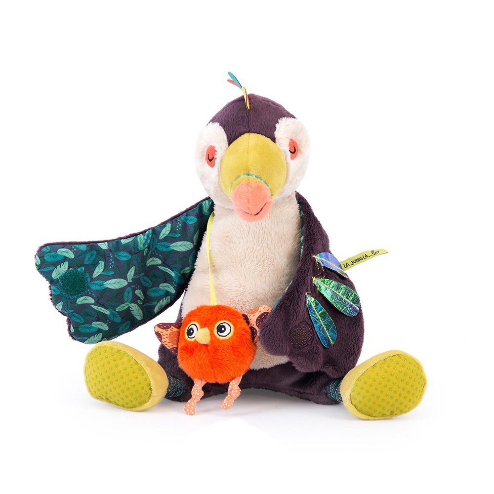 Jouet D Eveil Bebe Toucan Pakou Musical Dans La Jungle De Moulin Roty Sur Allobebe
