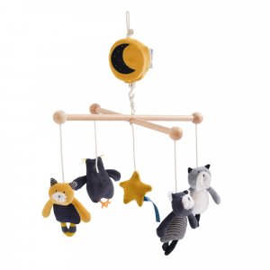 Les imparfaits - mobile musical les moustaches Moulin roty