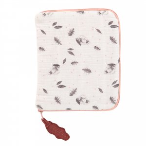 Protège carnet de santé après la pluie - crème Moulin roty