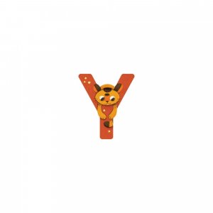 Lettre bois - y orange Moulin roty