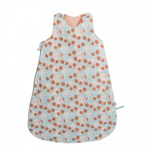 Gigoteuse hiver 0-6 mois après la pluie - fleurie bleue Moulin roty